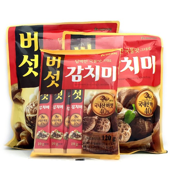 청정원 담백한 국물맛 버섯 감치미 1개 300g