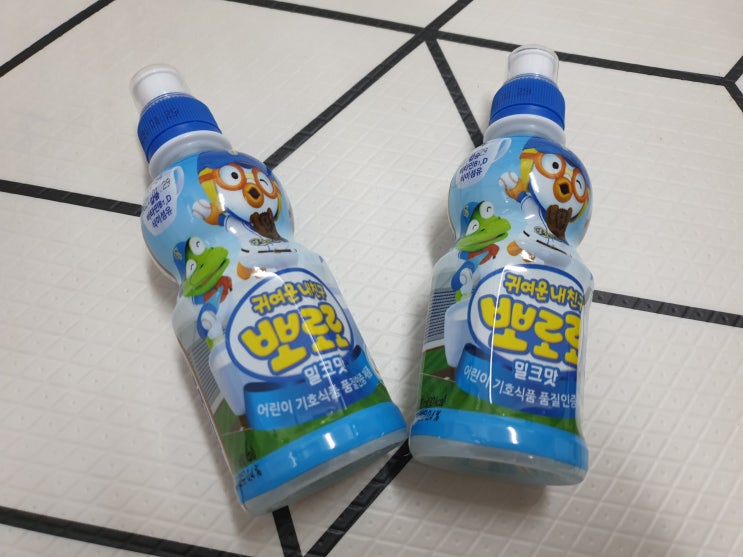 귀여운 내친구 뽀로로 쥬스 밀크맛
