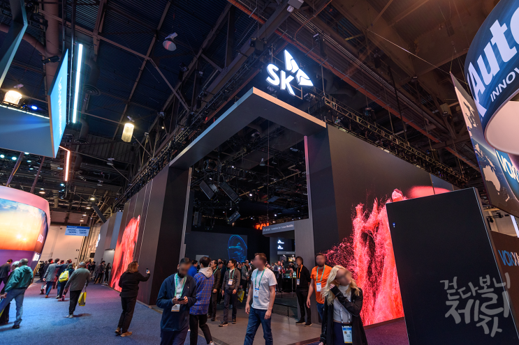  [CES2020] SK 하이닉스의 SSD, SK 텔레콤의 5G 등. SK가 만들어갈 미래.
