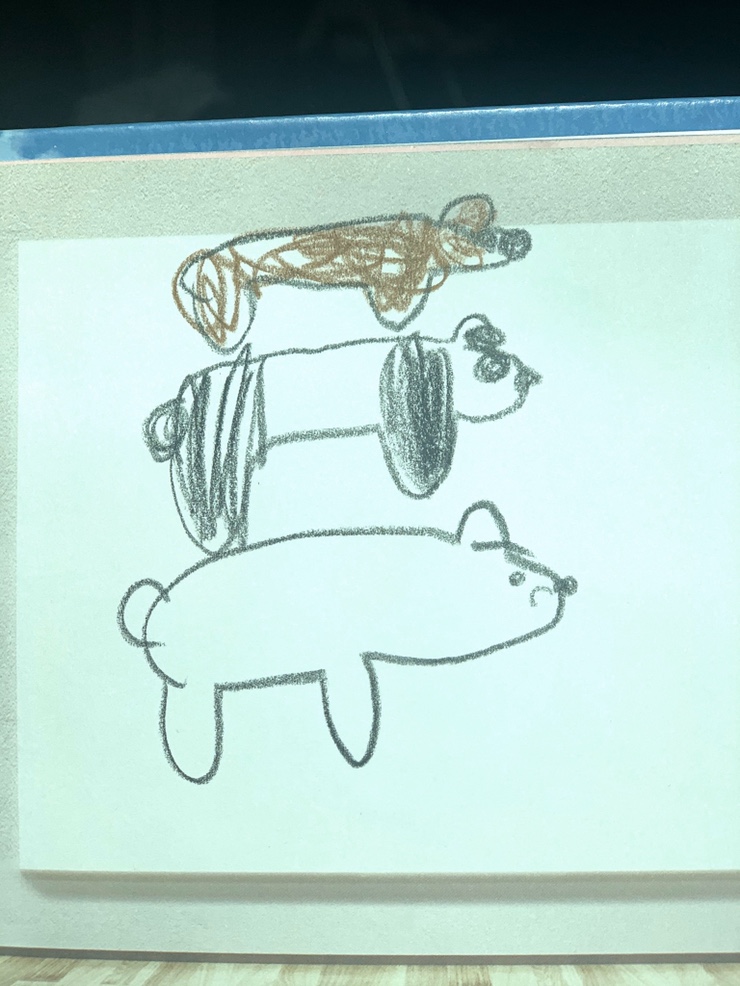  위 베어 베어스 We Bare Bears 7살 작품