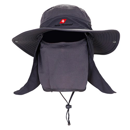 스위스마운틴 자외선차단 모자, 그레이 구매정보