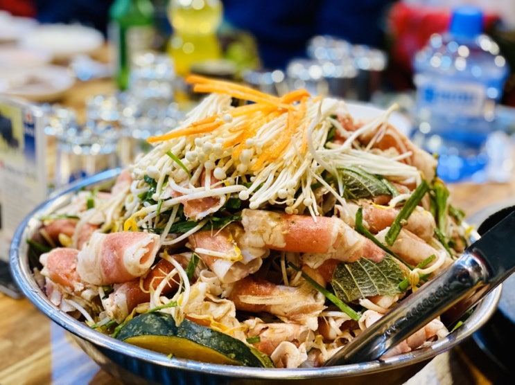  진주 가좌동 맛집 오리불고기 무한리필 촉석누 feat 백조품은오리