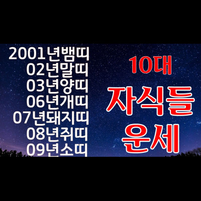  01년뱀띠,02년말띠,03년양띠,06년개띠,07년돼지띠,08년쥐띠,09년소띠,12년용띠,10대자식들운세 분당유명점집 화선궁