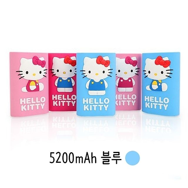  [할인정보] 보조배터리 정품 헬로키티5200mAh 충전기 삼성셀 블루 본상품선택 1 확인하고 결정하세요!