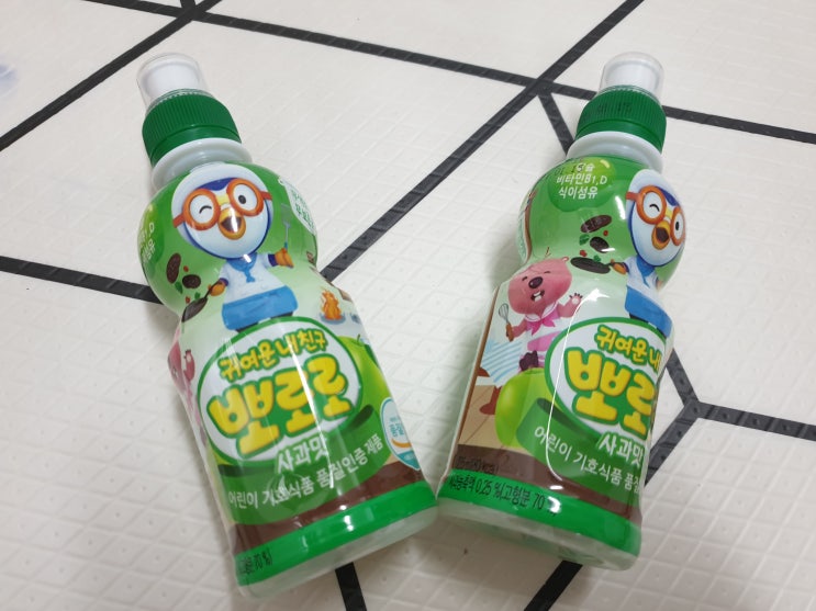  아이음료 뽀로로 쥬스 사과맛