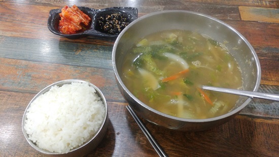  올갱이해장국소하동김밥사랑