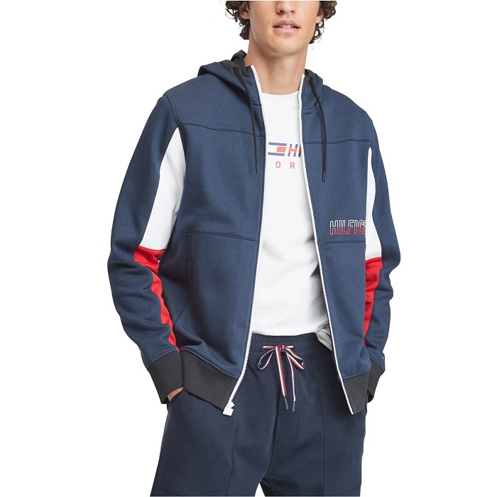   타미힐피거Mens Colorblocked Hoodie후드티맨투맨
