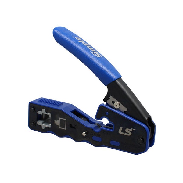 LS전선 (RJ-45 EZ 전용) [Crimp Tool of LS Snap RJ45 plug] 랜툴 (CAT.6 LS전용), 1 ...