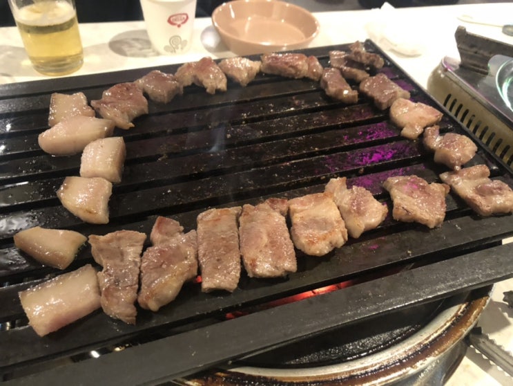 [영등포] 가성비 좋은 고기집 "접시고기"