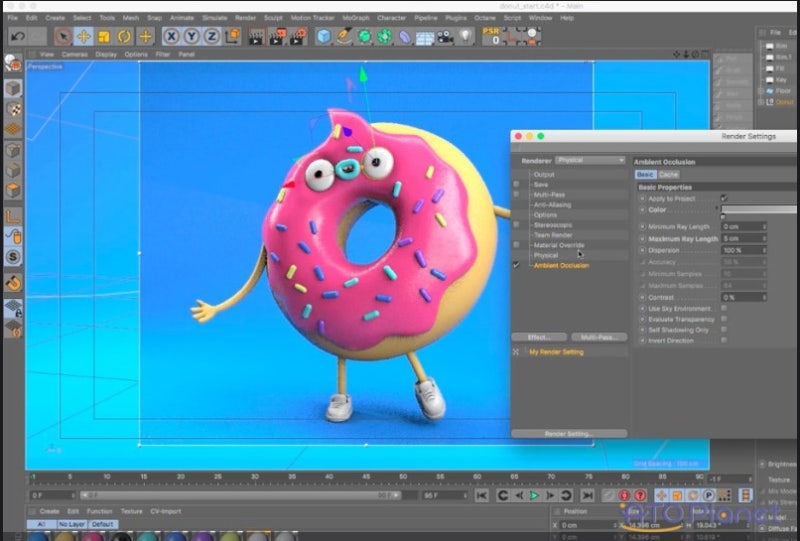 3D모델링 프로그램의 종류 - 시네마4D(Cinema4D) : 네이버 블로그 3D모델링 프로그램의 종류 - 시네마4D(Cinema4D) : 네이버 블로그
