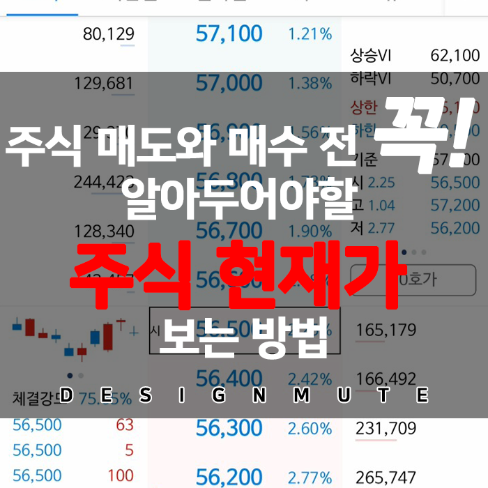 [초보 주식] 주식을 처음 시작한다면 꼭 알아두어야 할 [주식 현재가] 보는 방법