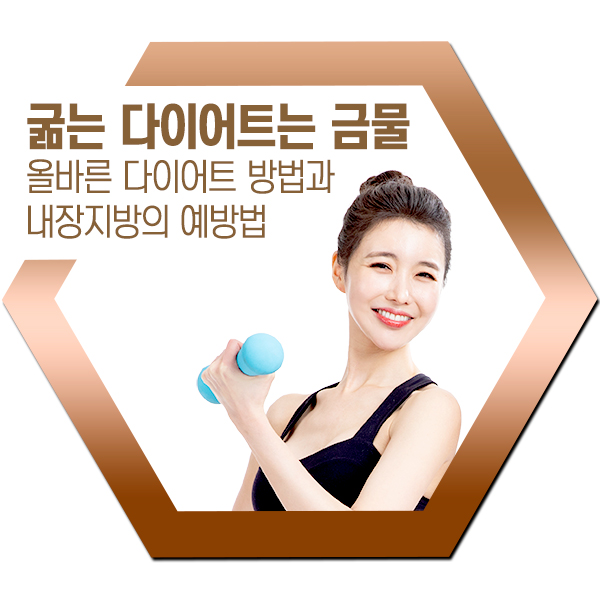  굶는 다이어트와 내장지방, 그리고 올바른 다이어트