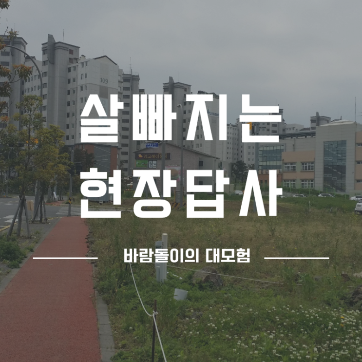  아이 엄마라서 할 수 있는 살 빠지는 현장답사
