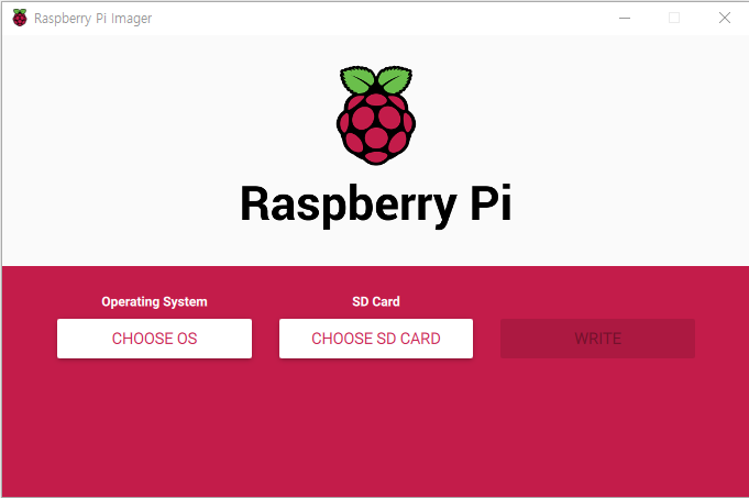 Raspberry Pi Imager를 이용한 라즈베리파이 OS 설치 Raspberry Pi Imager를 이용한 라즈베리파이 OS 설치