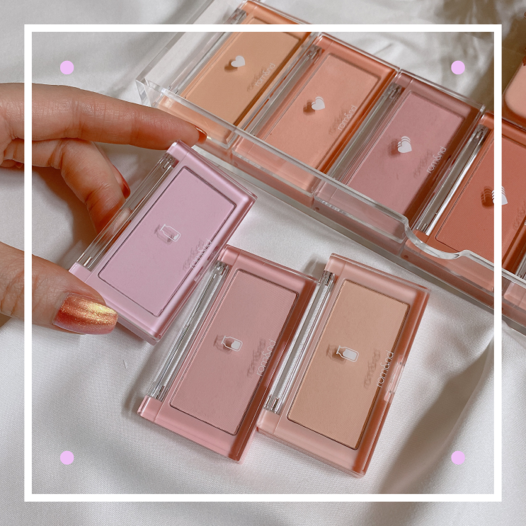  [Swatches] 롬앤 베러댄치크 우유시리즈 리얼발색 ∥ 뽀얀무드 라이트톤! 오디, 스트로베리, 애프리콧 3색-