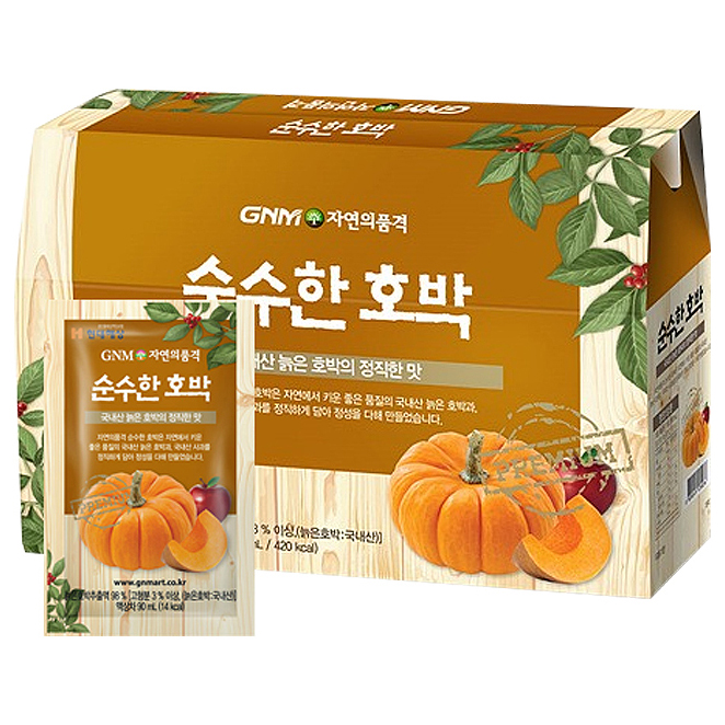  (로켓배송)GNM자연의품격 순수한 호박즙, 90ml, 30개입 추천해요