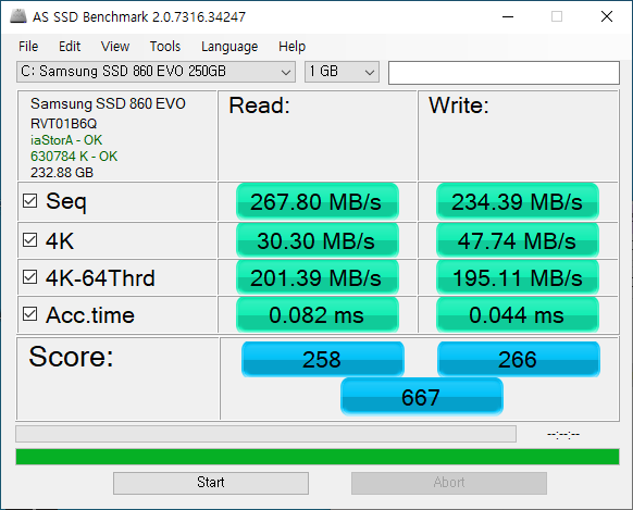SSD 속도측정 순위 크리스탈마크 벤치마크 자료 : 네이버 블로그