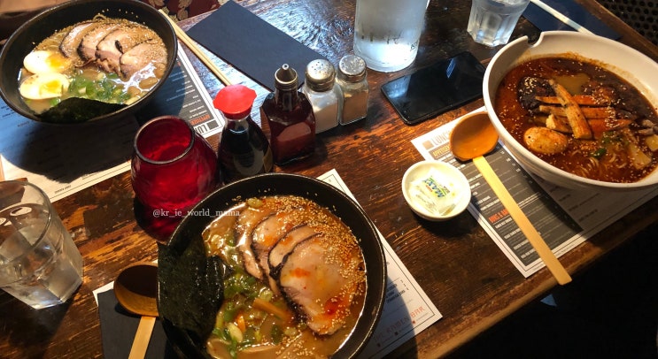 더블린 일식 맛집 일본라면추천 코코로라멘 Kokoro Sushi Bento 코코로스시