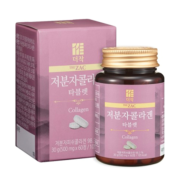 (로켓배송)더작 저분자콜라겐 타블렛 영양제, 30g, 1개 추천해요