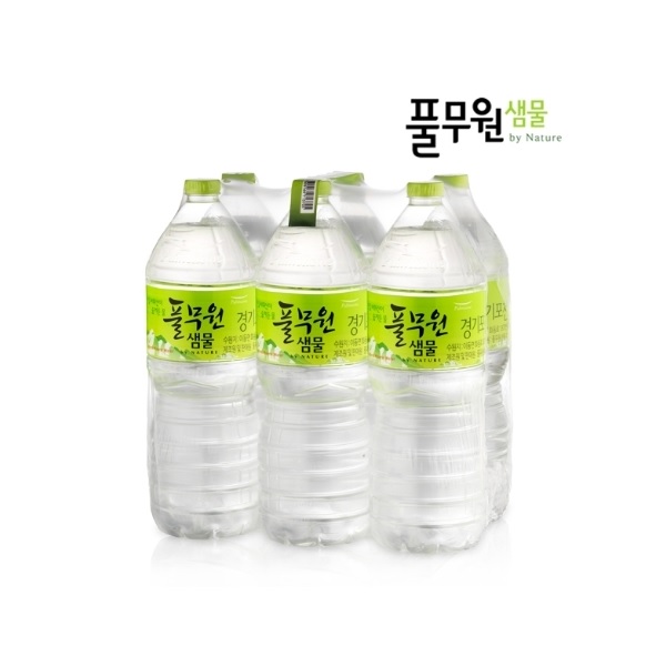  풀무원 샘물 생수, 12개, 2L