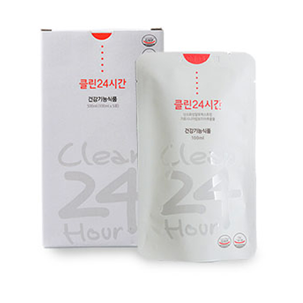  클린24시간 탄수화물 차단 다이어트 쾌변 보조 식품 100ml 5개입