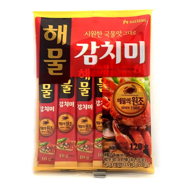 청정원 시원한 국물 해물감치미 스틱조미료 12p 1개