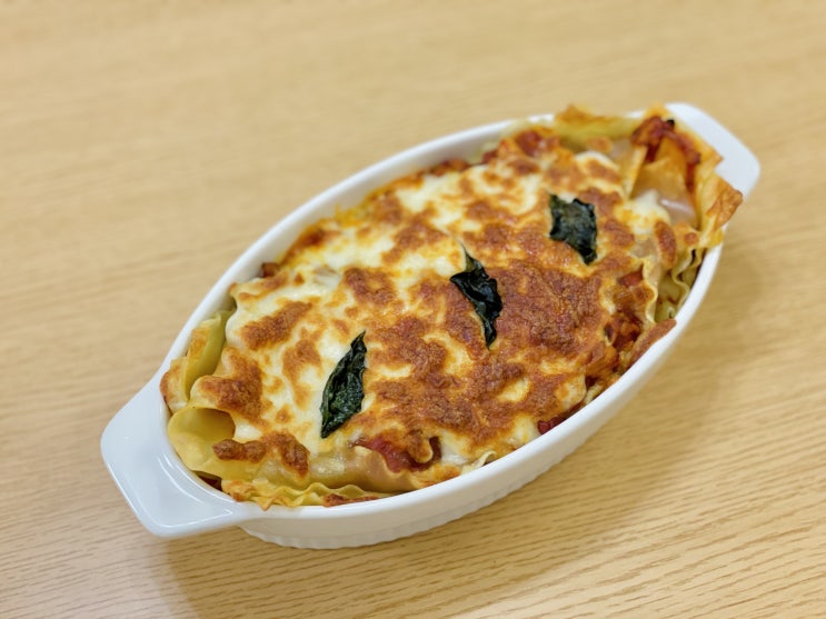  이마트 노브랜드 홈 스타일 토마토 스파게티 소스로 간단한 라자냐 만드는 방법
