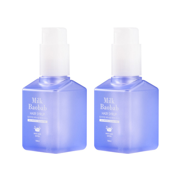  밀크바오밥 헤어시럽 화이트머스크 100ml 2개 상세 설명 참조