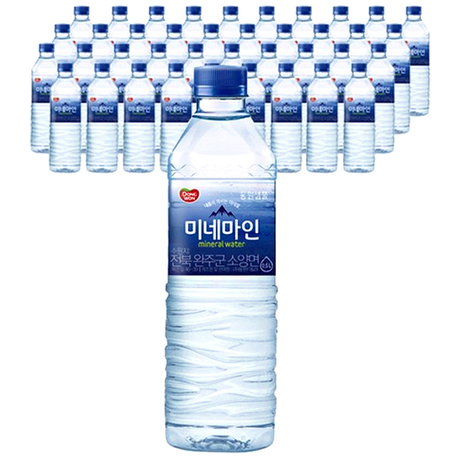  동원샘물 미네마인, 500ml, 40개