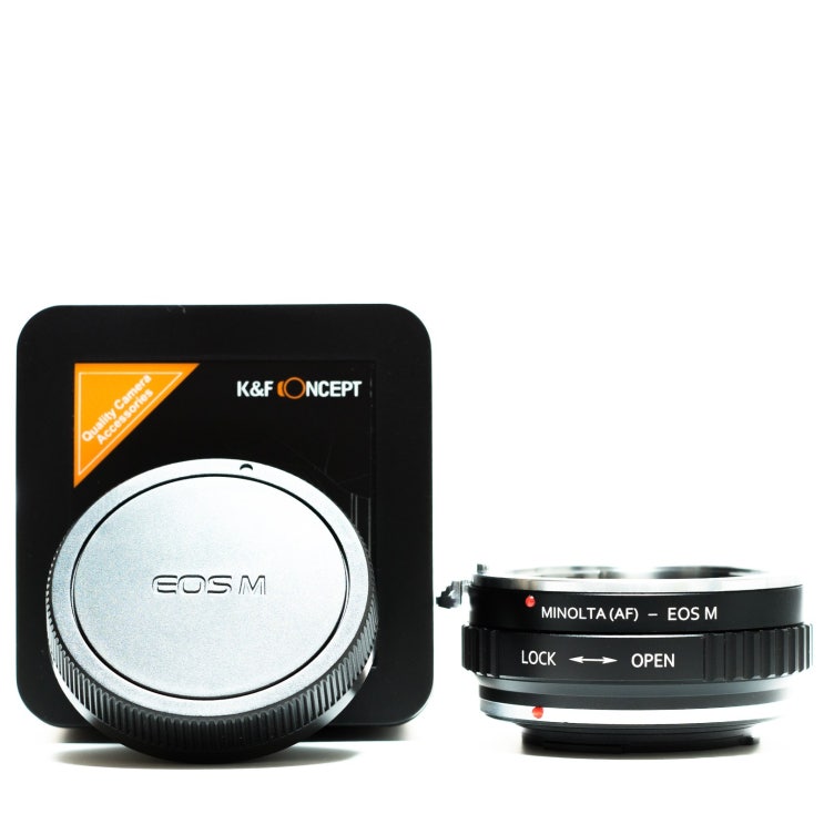  KF Concept AFEOS M 렌즈 변환링 어댑터  미놀타 소니 A  캐논 EFM 바디 EOS M5 M6 M50 M100 수동렌즈