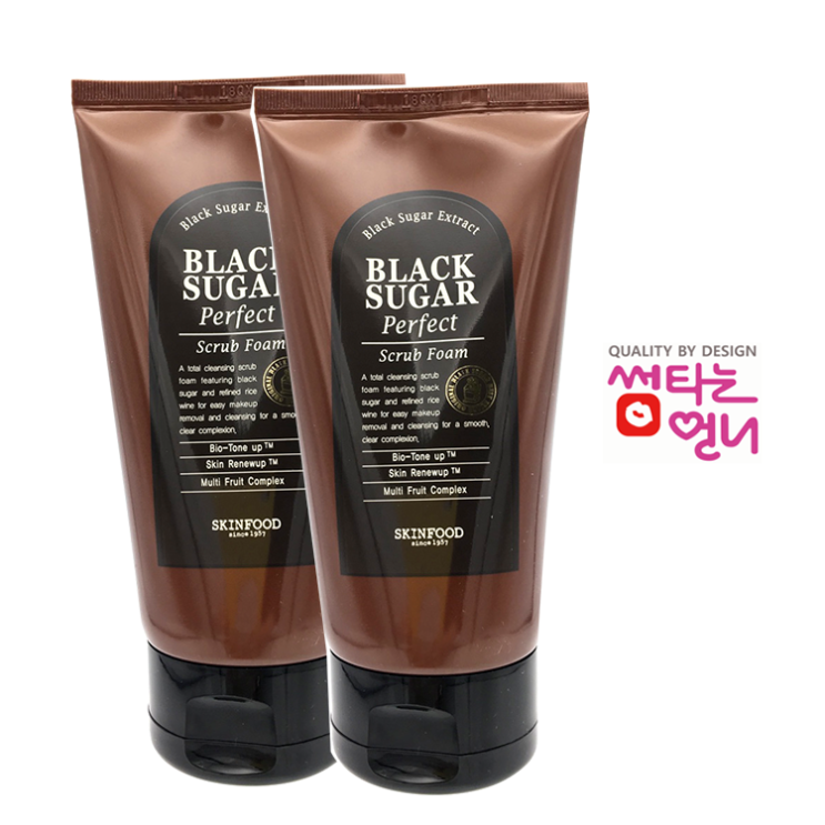 스킨푸드 블랙슈가 퍼펙트 스크럽 폼, 180g, 2개 추천해요 스킨푸드 블랙슈가 퍼펙트 스크럽 폼, 180g, 2개 추천해요