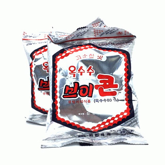 JOODS 고소한 맛 옥수수 브이콘 40개 수입과자대용량과자간식인간사료봉지과자과자세트초코과자쌀과자사무실간식새우깡 단일 수량
