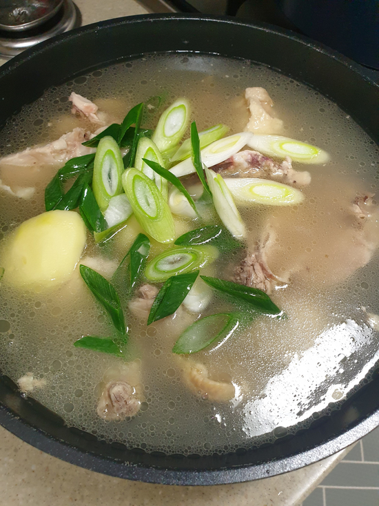  닭한마리 칼국수 만들기~ 내맘대로 레시피
