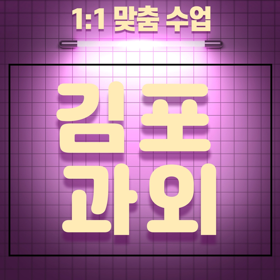  김포 고등 수학과외 운양동 중등 영어과외 장기동 초등 국어 수업으로 성적향상 중이예요