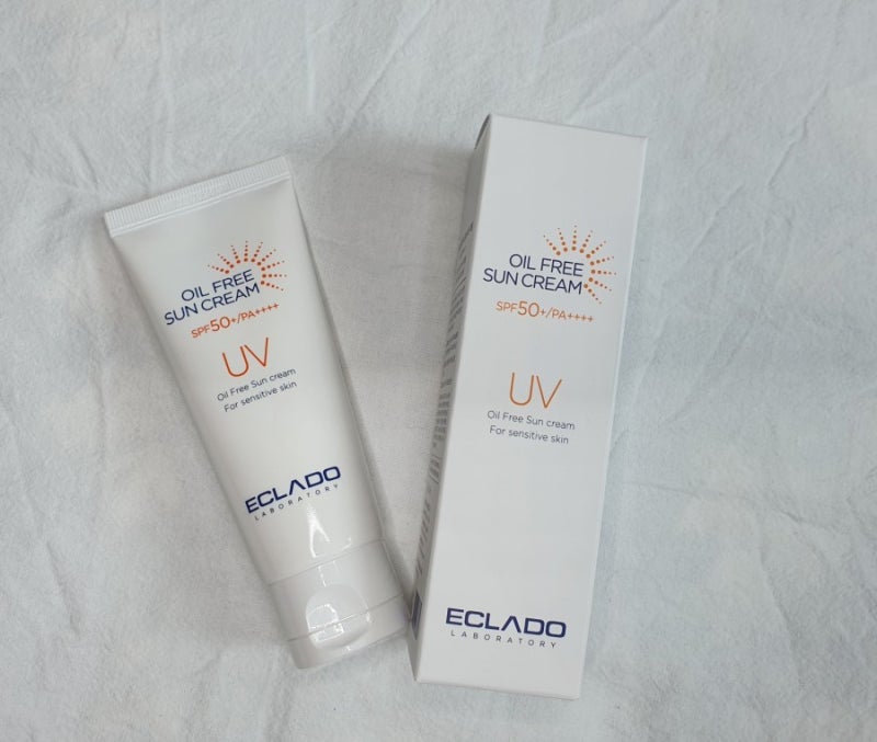 톤업선크림, 끈적임 없는 선크림 찾는다면 에끌라두 UV 오일프리