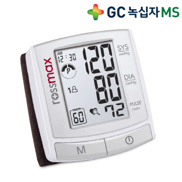  녹십자 가정용 혈압계 혈압측정기 1개 손목형 혈압계 BI701