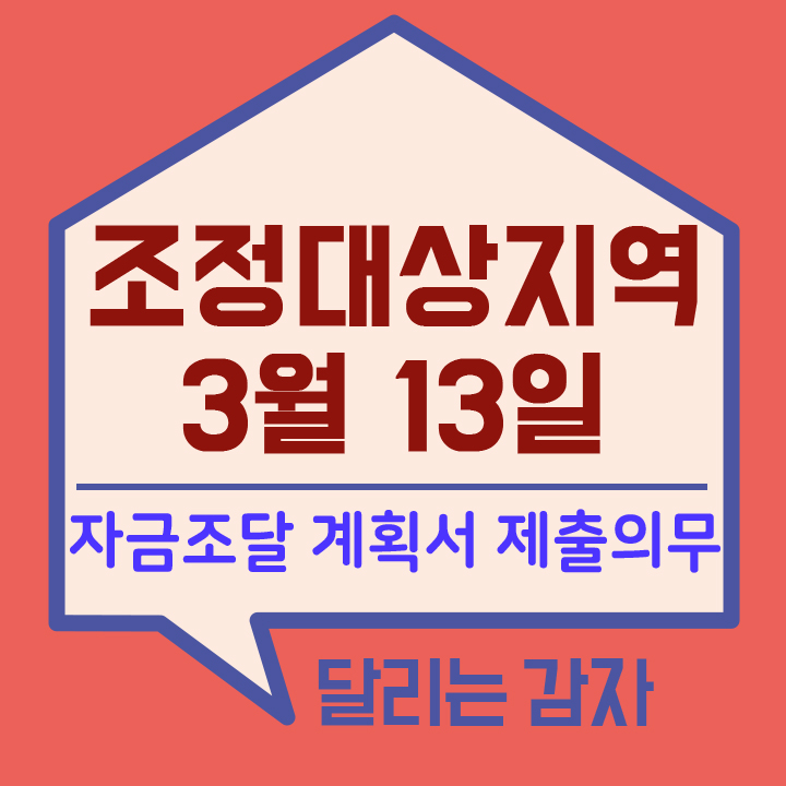  주택자금조달계획서 조정대상지역 3억이상 제출