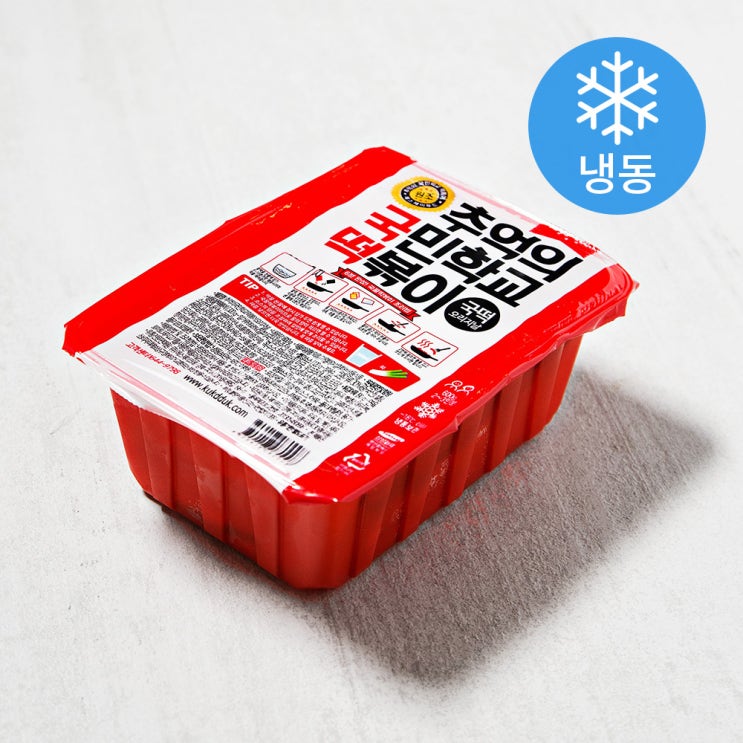 (로켓배송)추억의 국민학교 떡볶이 오리지널 (냉동), 600g, 2개 추천해요 (로켓배송)추억의 국민학교 떡볶이 오리지널 (냉동), 600g, 2개 추천해요