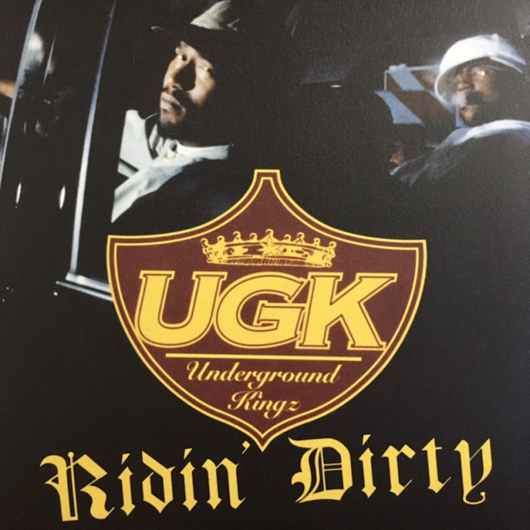  [LP, 엘피] UGK(언더그라운드 킹즈) - Ridin’ Dirty (Vinyl Me, Please Yellow With Red Splatter 바이닐, 2000장 한정)