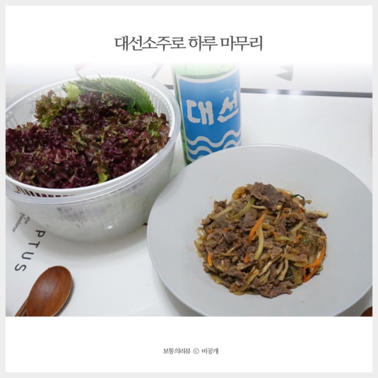  대선소주 하루 마무리 완벽