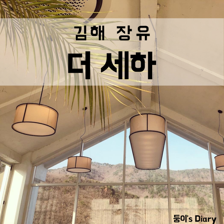  장유 더세하(The Seha) 카페, 솔직리뷰