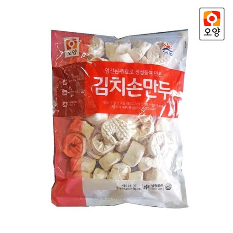  ️[믿고보는상품 ] 퀴클리몰 사조오양 김치 손만두 28kg 1개 리뷰 보셨나요?