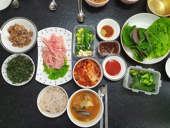  [아빠 집밥] 20200311 저녁 밥상