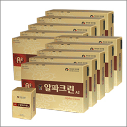 피를 맑게하는  혈전용해 함유! 면역력을 높이자!알파크린 A2