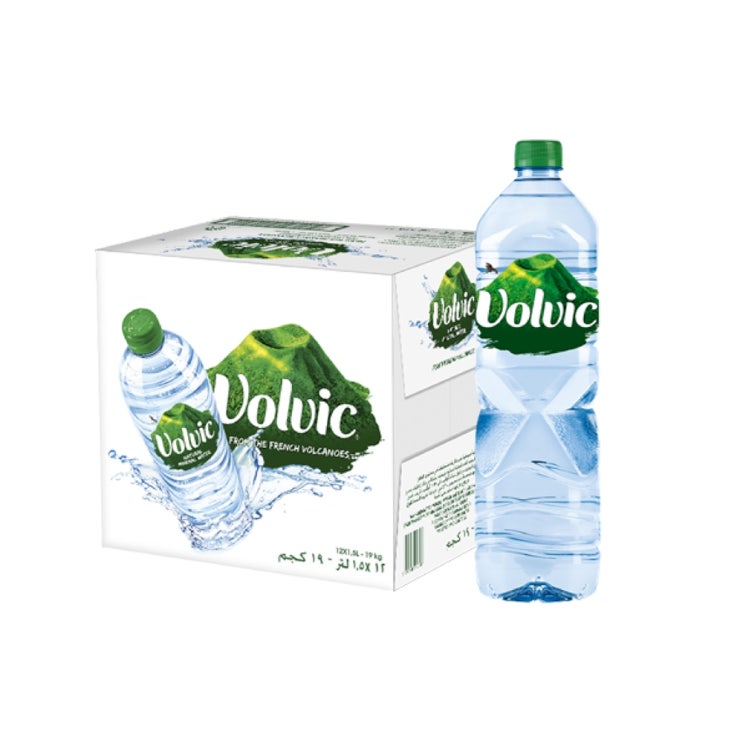  볼빅 내추럴 미네랄 워터, 1.5L, 12개