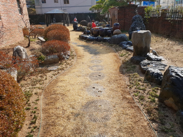  ｀구미 형곡동 개인주택 꽃잔디 식재작업 (아름다운 정원) 。구미 보림 조경