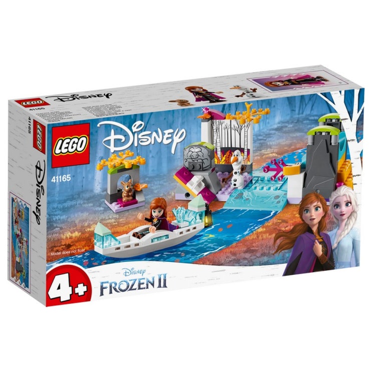 레고 디즈니프린세스 41165 겨울왕국2 안나의 카누 탐험, 혼합 색상