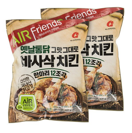  마니커 바사삭치킨 한마리 12조각 (냉동)
