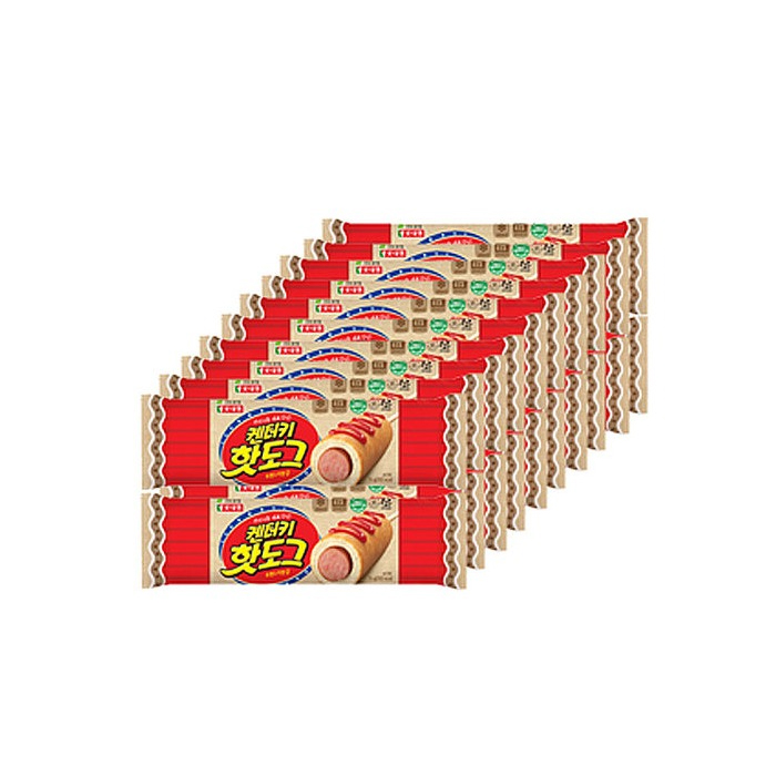 롯데햄 켄터키핫도그70g, 70g, 20개 추천해요 롯데햄 켄터키핫도그70g, 70g, 20개 추천해요