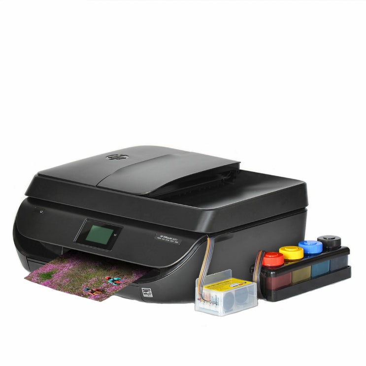 <꿀딜>HP 오피스젯 4650 무한잉크복합기 팩스복합기 프린터 잉크젯 복합기, HP4650 무한잉크 팩스복합기 + 350ML 최저가 정보 공유